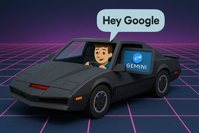 “Hey Google, did you upgrade your AI in my Android Auto?”