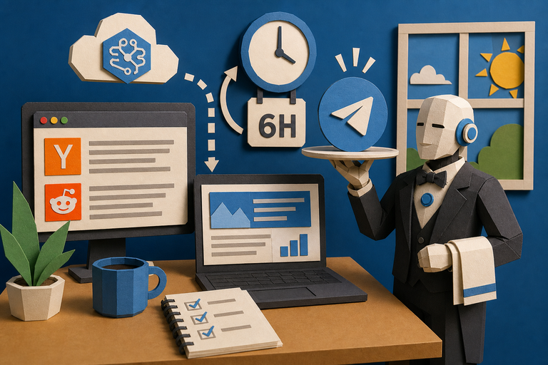 Build Your Own AI Butler - A Scheduled Agent That Runs Itself!