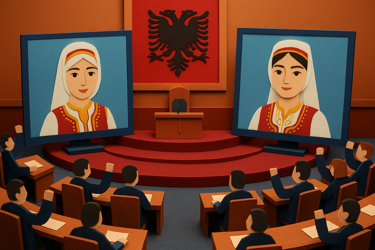 Albania’s AI ‘minister’ makes its debut with an address to parliament