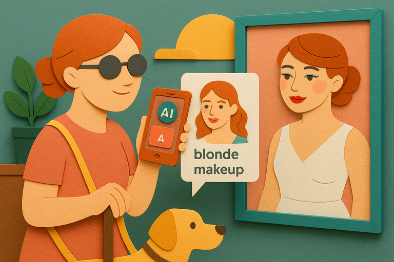 How AI Mirrors Are Changing the Way Blind People See Themselves