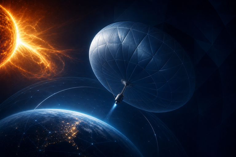 Scientists propose launching a giant 'airbag' into space to protect us from solar superstorms ‪— and experts say it's 'quite feasible'