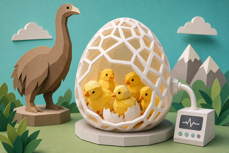 Colossal Biosciences is growing chickens in a 3D-printed artificial eggshell