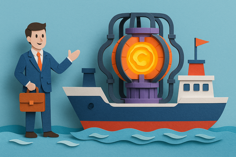 This startup wants to build a fusion reactor — on a boat