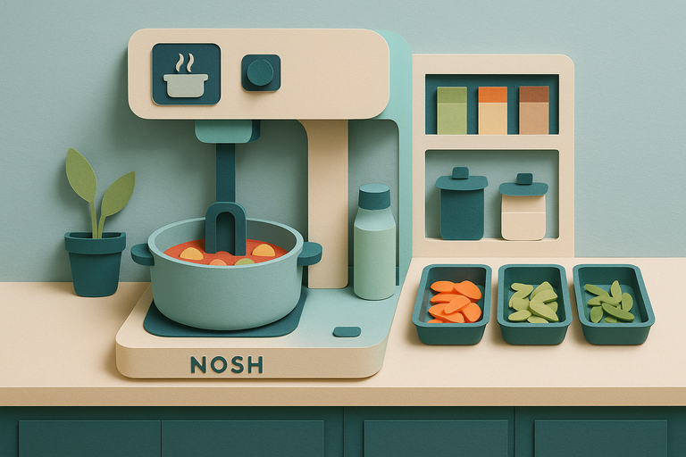 Nosh is an AI cooking robot for the meal prep crowd