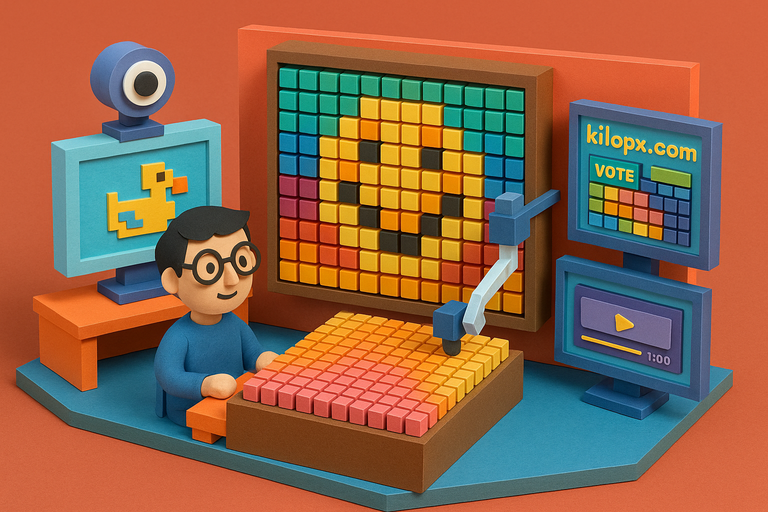 I spent 6 years building a ridiculous wooden pixel display