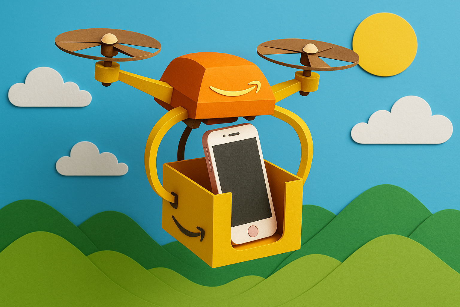 Amazon Can Now Deliver Your Next iPhone With a Drone