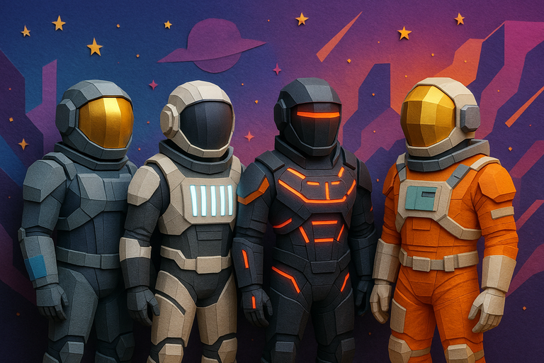 Galactic armor: 7 sci-fi space suits mixing futuristic style with functional design