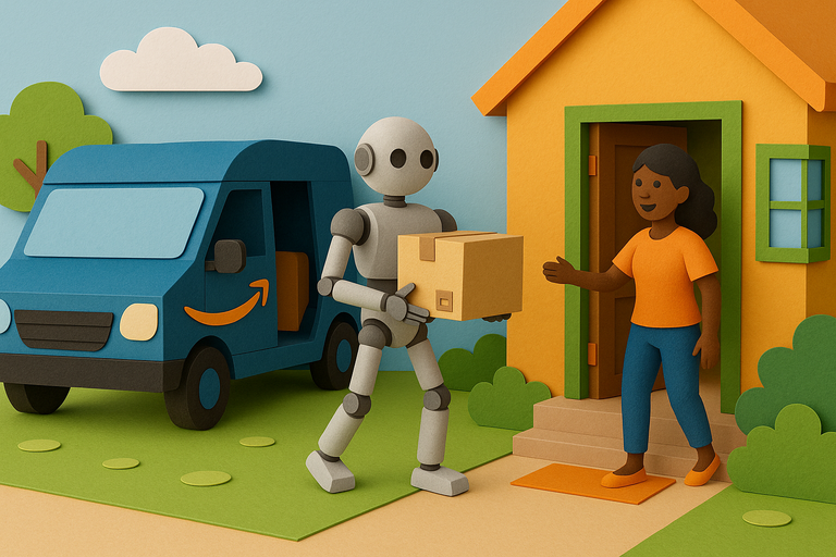 Your Amazon delivery person might soon be a humanoid robot, which isn't as terrible as it sounds