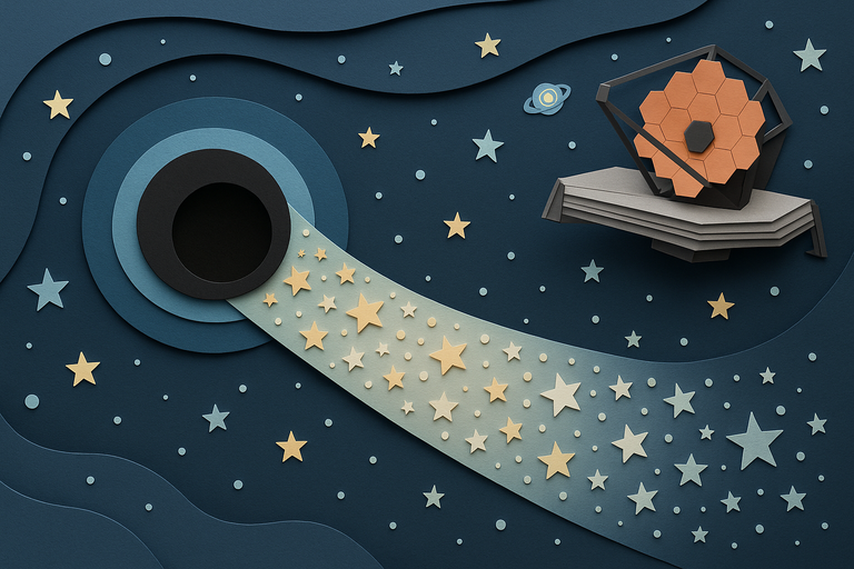 'Runaway' black hole detected by the James Webb telescope adds a strange new chapter to our universe's story