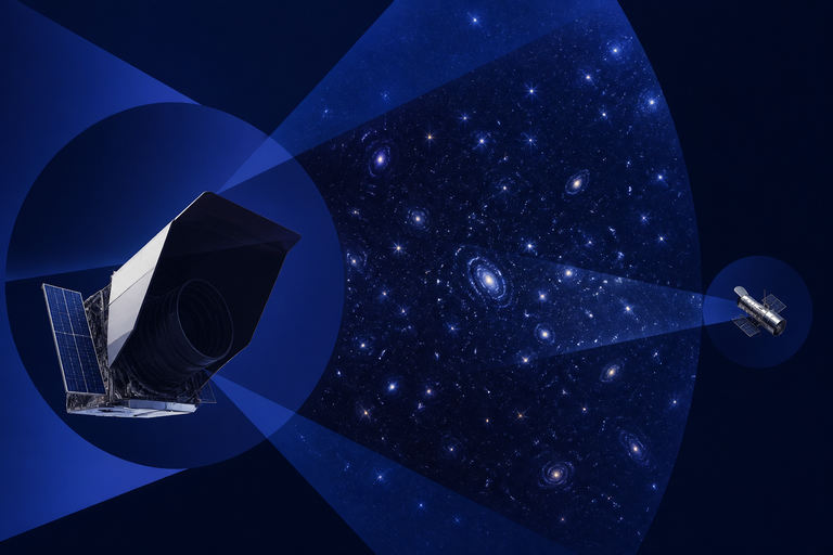 NASA’s Roman telescope will see 100 times more sky than Hubble