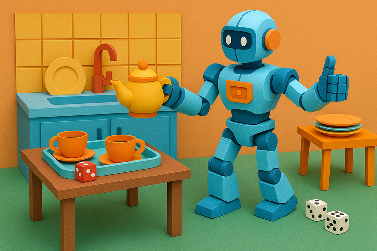 Demos to duty: China’s dice-rolling humanoid robot could serve tea, clean dishes