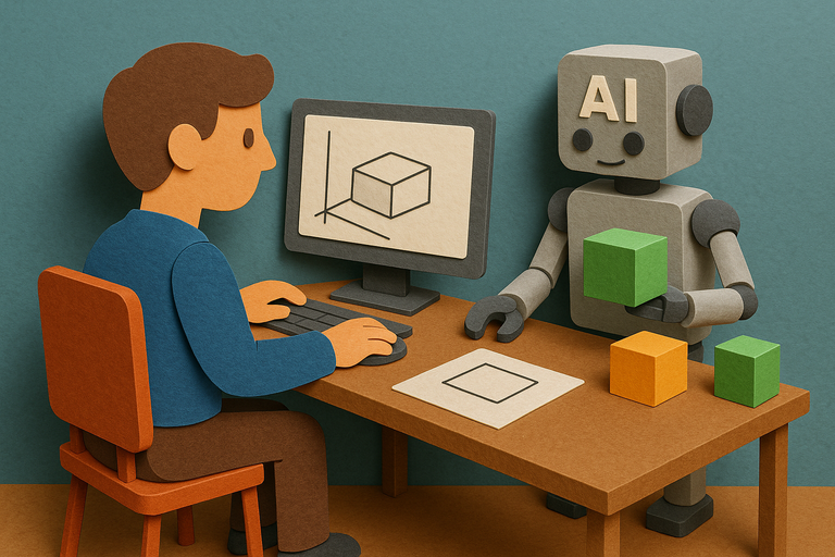 AI learns CAD just by watching designers work and starts building 3D models itself