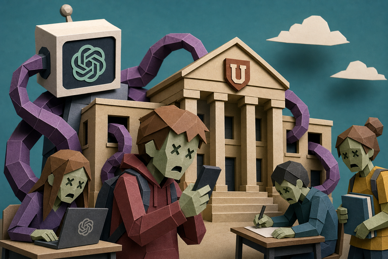 The AI Zombification of Universities