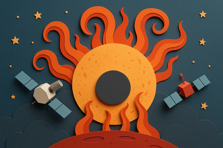 Stunning time-lapse video captured using 'artificial eclipse' shows 3 massive eruptions on the sun