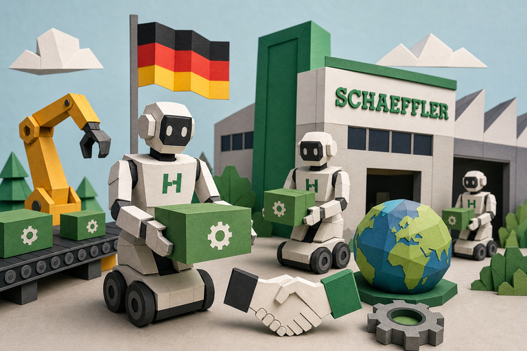 German firm to employ thousands of wheeled humanoid robots in factories under new deal