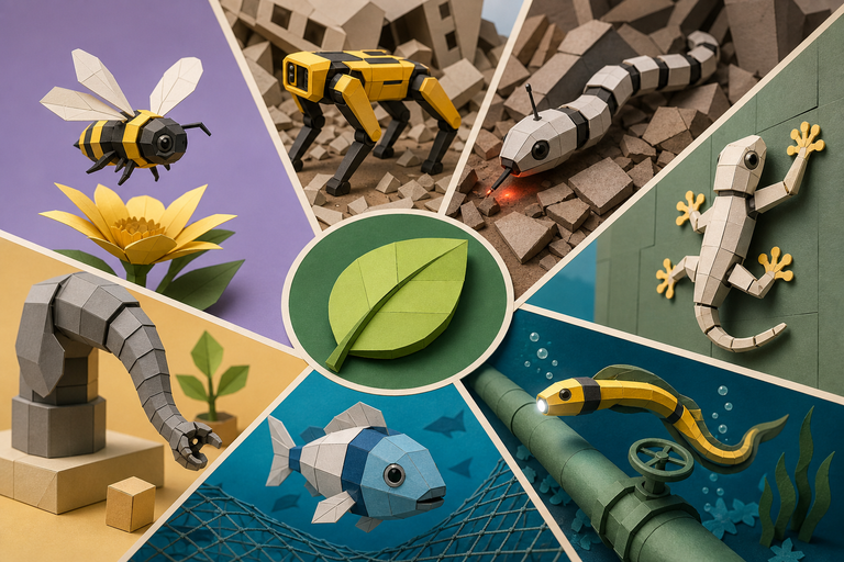 7 animal-inspired robots solving real-world engineering challenges
