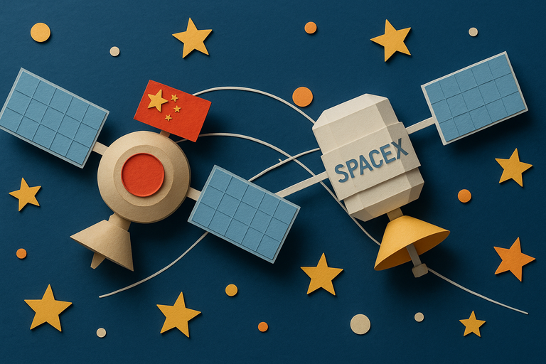 SpaceX says a near-collision with Chinese satellite shows how crowded orbit has become
