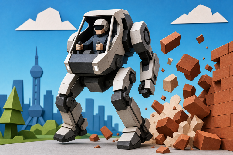 Chinese robot company unveils $650,000 mech you can pilot