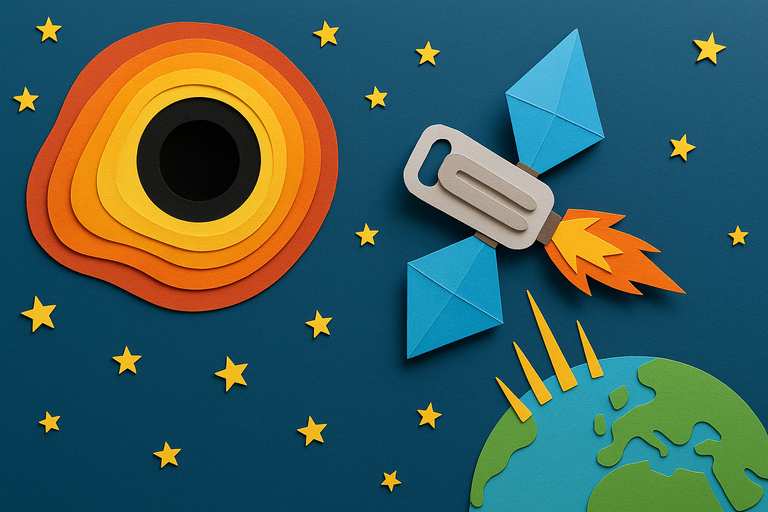 Black-hole mission could become a reality with paperclip-sized nanocraft