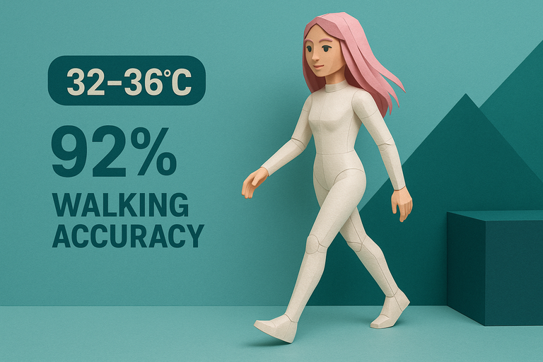 World’s first ‘biomimetic AI robot’ Moya debuts with 92% human-like walking accuracy