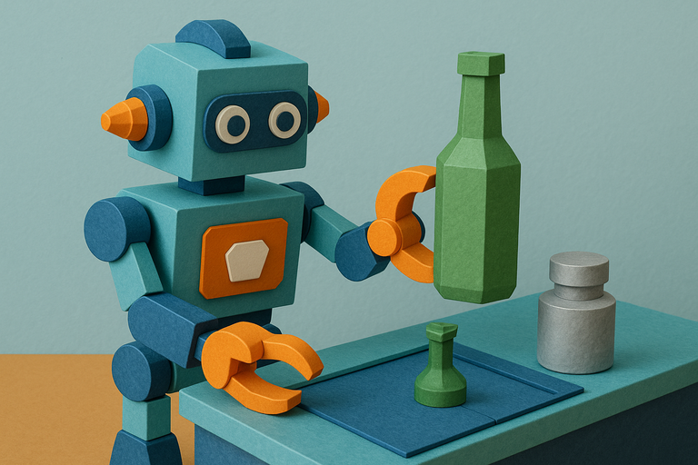 New robot vision system grasps glass, shiny objects without depth sensors