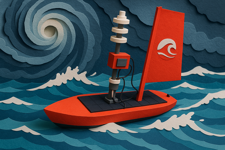 World-first: Surfboard-sized robot records live data inside Category 5 hurricane