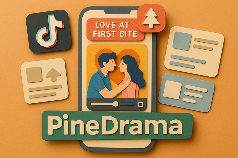 TikTok quietly launches a microdrama app called ‘PineDrama’