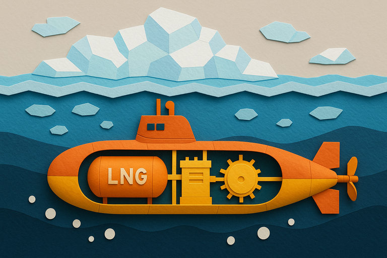 Nuclear-powered submarines could soon start transporting gas via Arctic for Russia