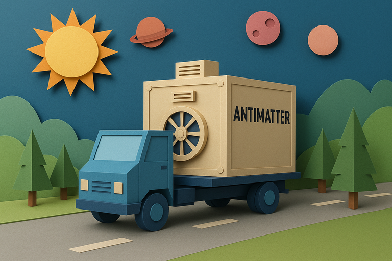 World’s first antimatter transport by truck could decode why matter survived Big Bang