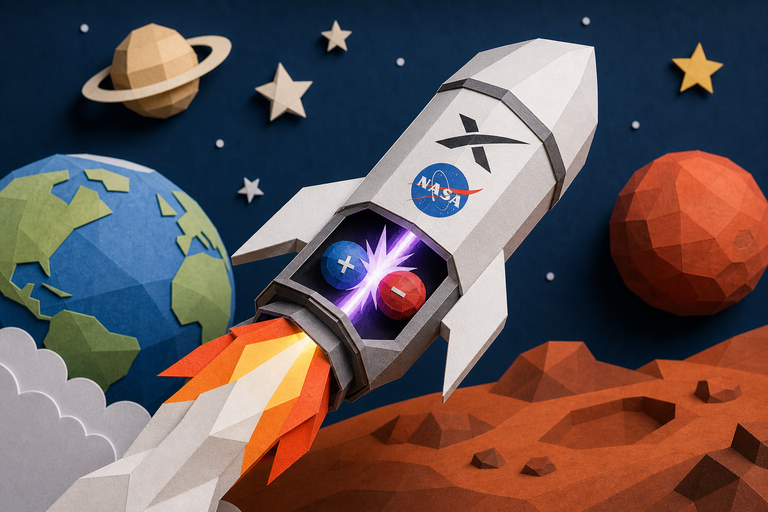 SpaceX and NASA leaders hail antimatter propulsion rockets for journeys beyond Mars
