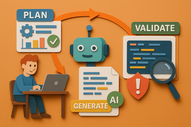 The Systematic AI Code Review Workflow: Plan, Generate, Validate
