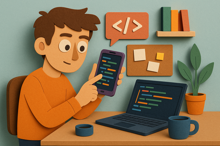 Coding on a Phone: What I Learned Building Software on Mobile in the Last Three Weeks