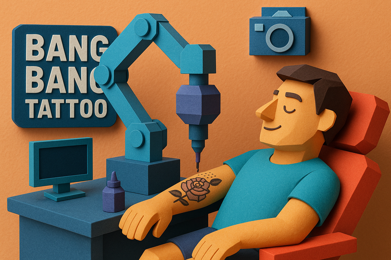 Blackdot’s AI Tattoo Machine is Essentially a Robot That Inks Your Skin