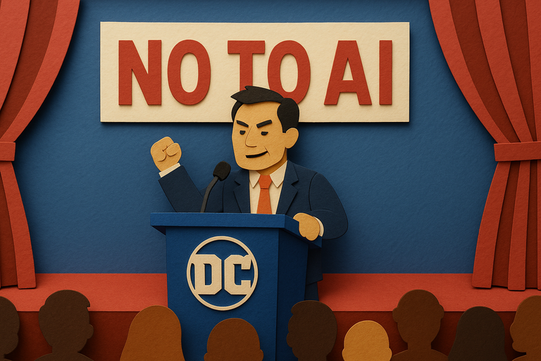 President of DC Comics Says It Will Never Use AI