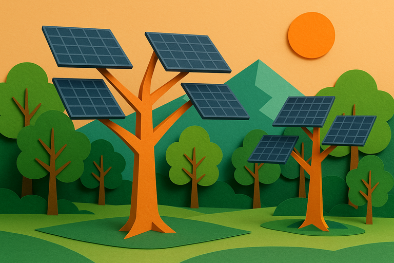 Solar trees offer new ‘branch’ of electricity to power cities, save 99% of forests