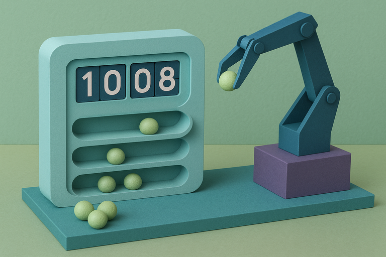 The World’s Smallest Marble Clock With Pick And Place Arm