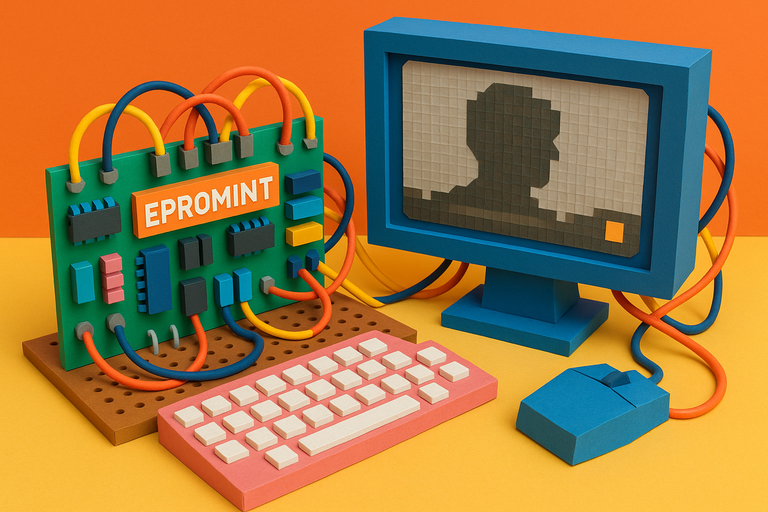 A Homemade CPU That Plays Videos: The EPROMINT Story
