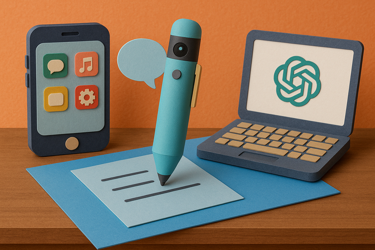 OpenAI is reportedly developing pen-shaped AI device with microphone and camera to act as third major core device