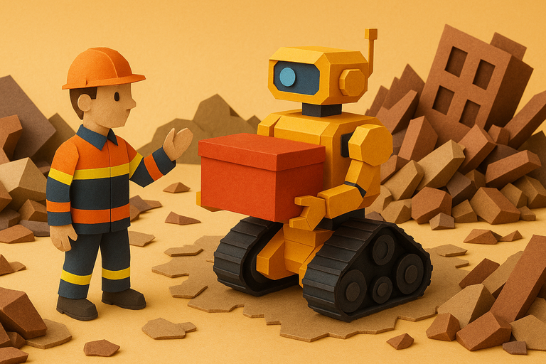 New disaster-response robot can carry 330-lb loads across rubble to save lives