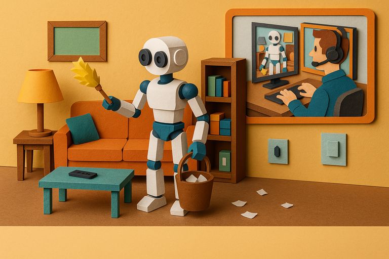 1X Neo is a $20,000 home robot that will learn chores via teleoperation