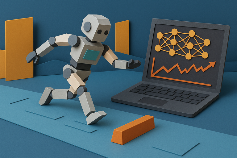 Train a Humanoid Robot with AI and Python