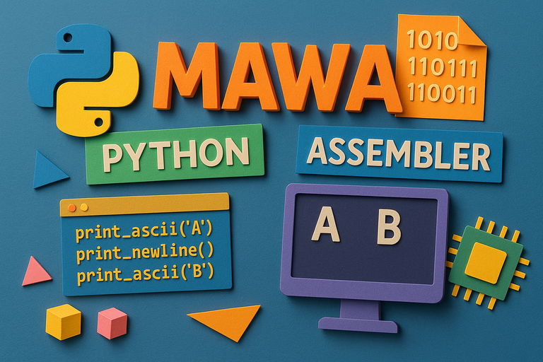 MAWA - A language as simple as Python but as powerful as Assembler