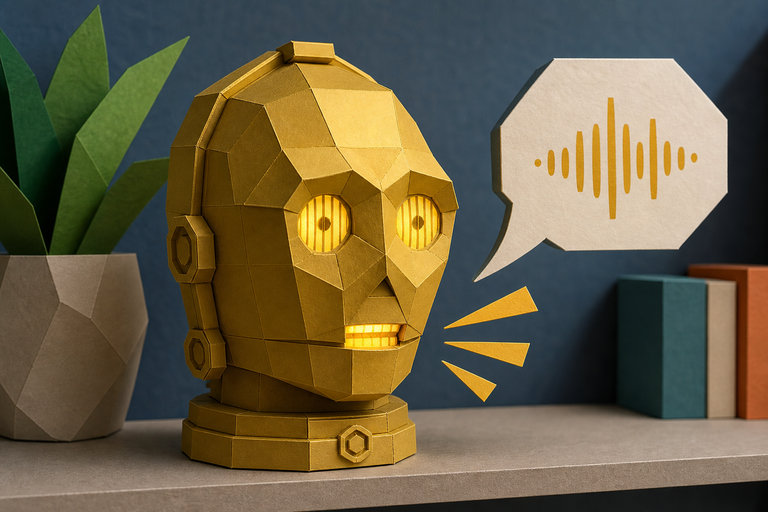 This Might be the World’s First AI-Enhanced Talking C-3PO Head