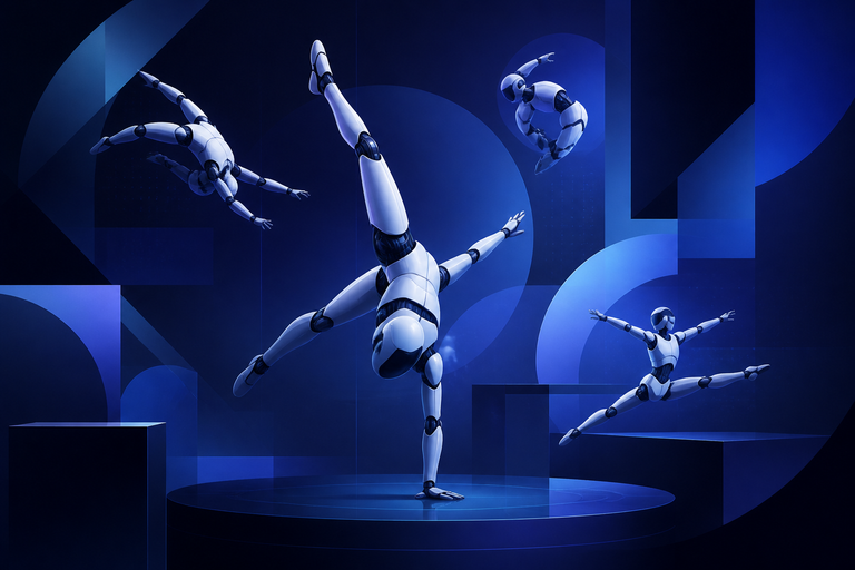 New robot system helps humanoids master acrobatics without training each move