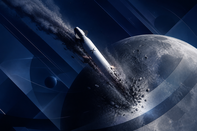 SpaceX rocket crashes into moon at 8700 kilometres per hour