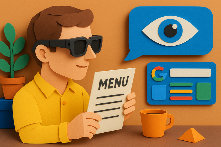 These smart glasses can read menus and 'see for you', thanks to AI