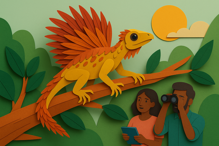 Ancient ‘wonder’ reptile with feather-like skin found in fossil that predates dinosaurs