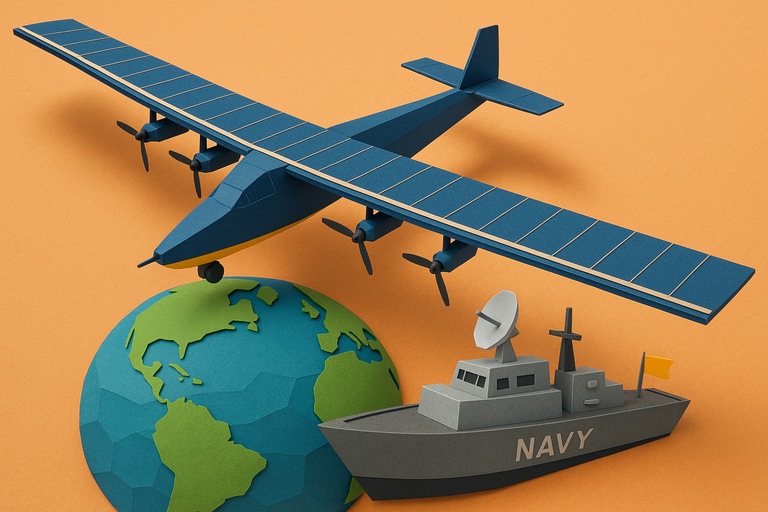 Drone with Boeing 747-sized wingspan flies 74 hours non-stop on only solar power