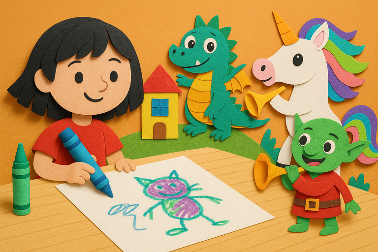 I Made Dall-E Transform Children's Sketches Into Realistic Images