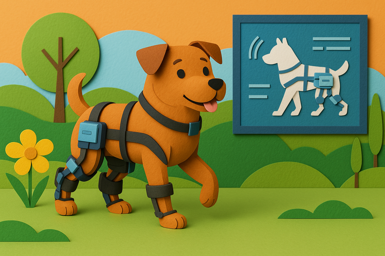 Pet Exoskeleton Gives Injured Dogs a Second Chance at Walking